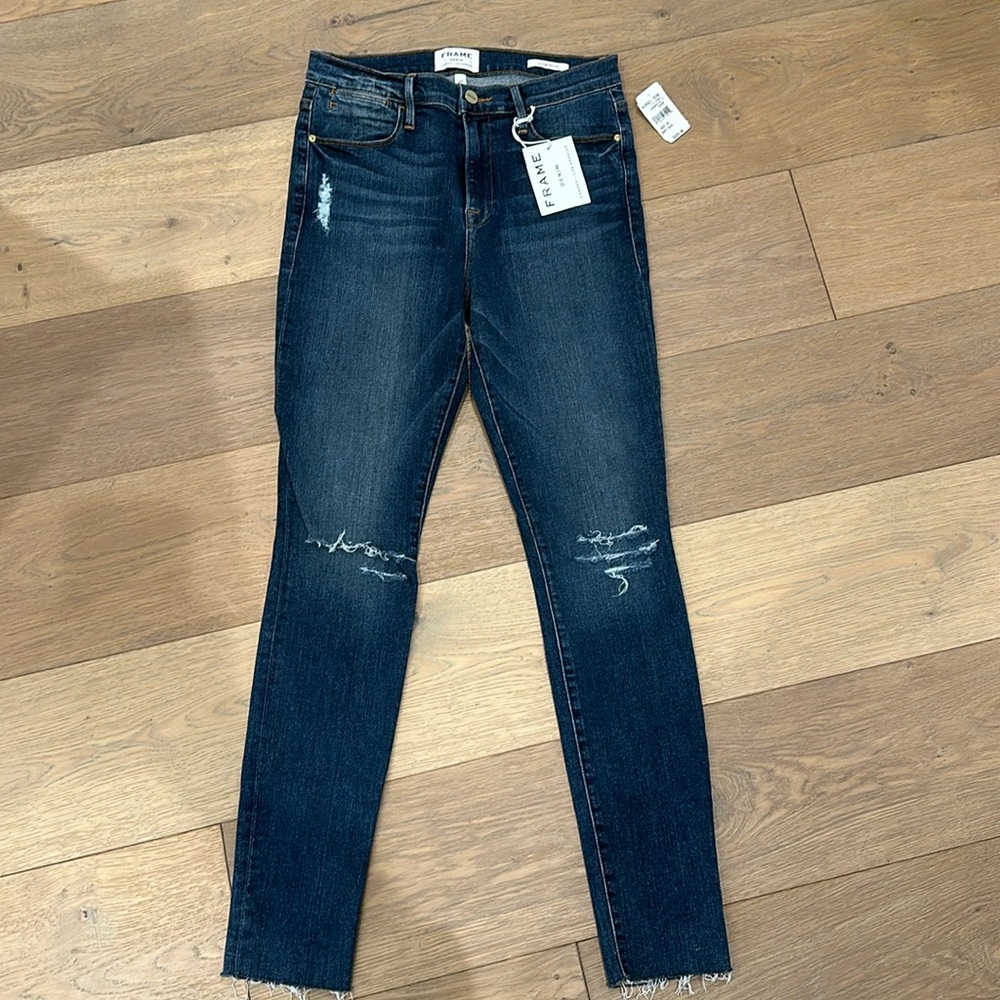 Frame Le high skinny jeans